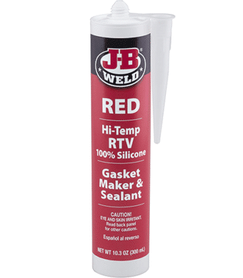 JB Weld HiTemp Red Silicone Pro Size 300ml