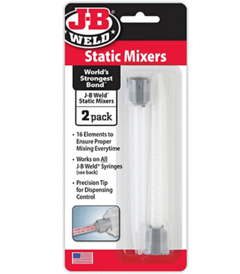 JB Weld Static Mixer, 2-pack