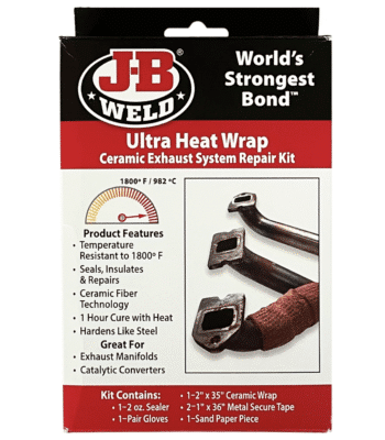 2 Pack JB Weld Ultra Heat Wrap