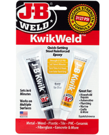 2 Pack JB Weld - KwikWeld 2x28 gr