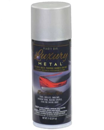 2-pack Plasti Dip Luxury Metal, Satin White Aluminium